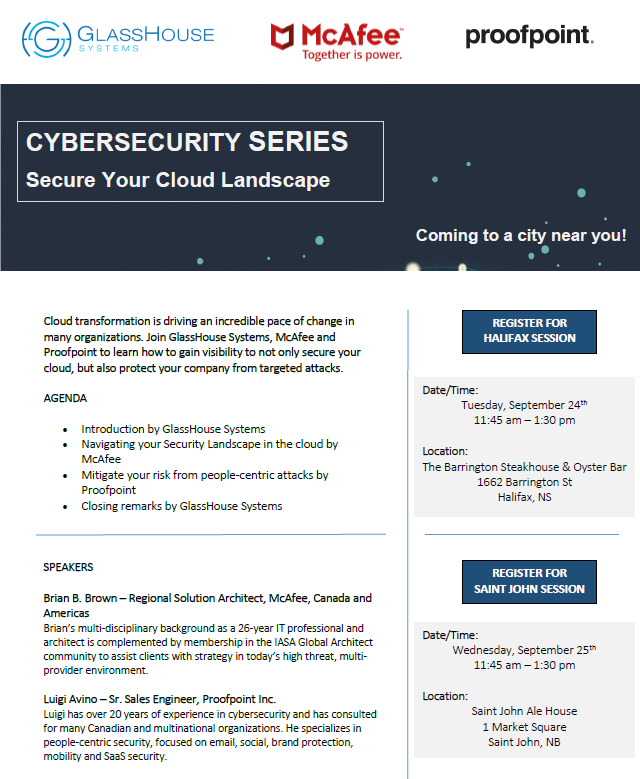 Event: Cybersecurity Series – Secure Your Cloud Landscape