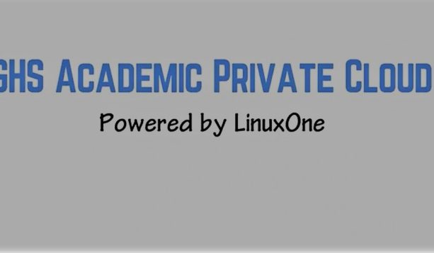 GHS Academic Private Cloud, Powered by LinuxONE