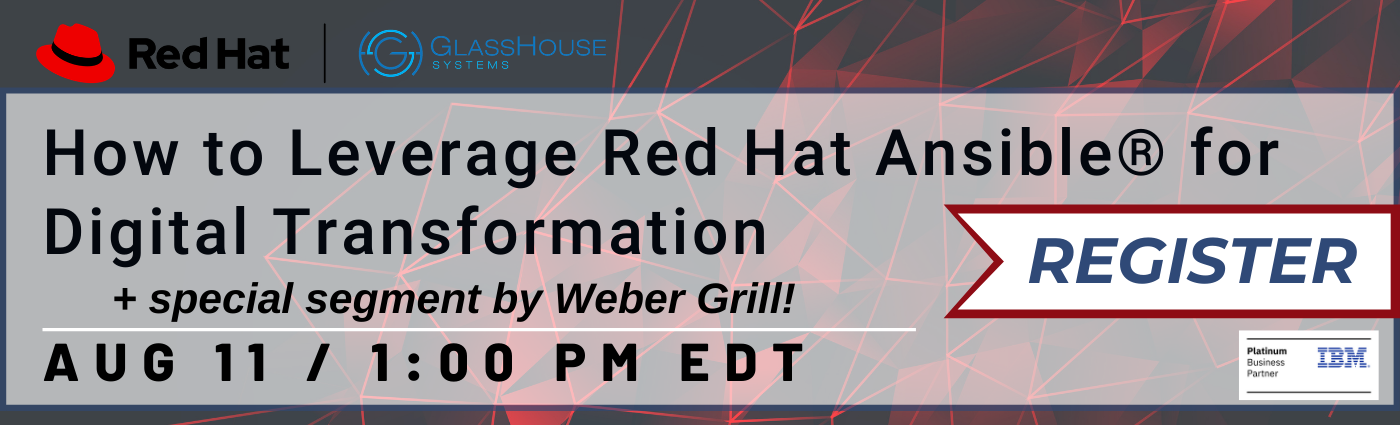 Webinar Series: How to Leverage Red Hat Ansible® for Digital Transformation & Automation